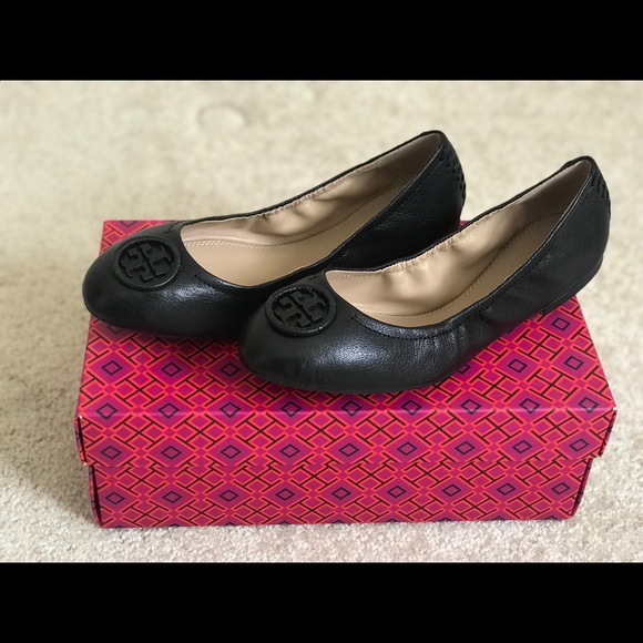 💕💕Tory Burch Allie Ballet- Capri Leather - Picture 8 of 8